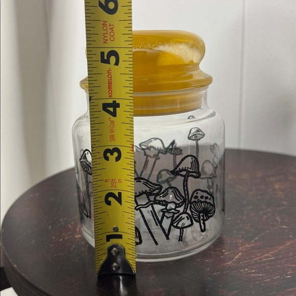 Vintage mushroom jar with lid - Picture 5 of 6